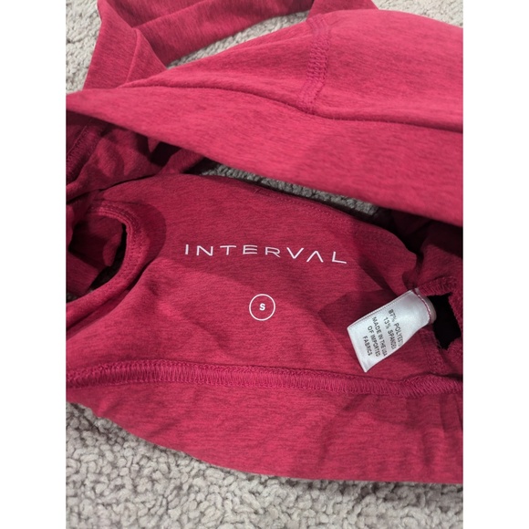 Interval Pink Leggings and Sports Bra Set Size Small - Picture 3 of 13